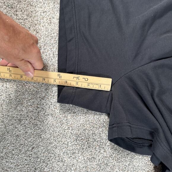 Under Armour Shorts Womens 1X Black Crossover Waist Pockets Cotton Blend 1382765 - Picture 4 of 15